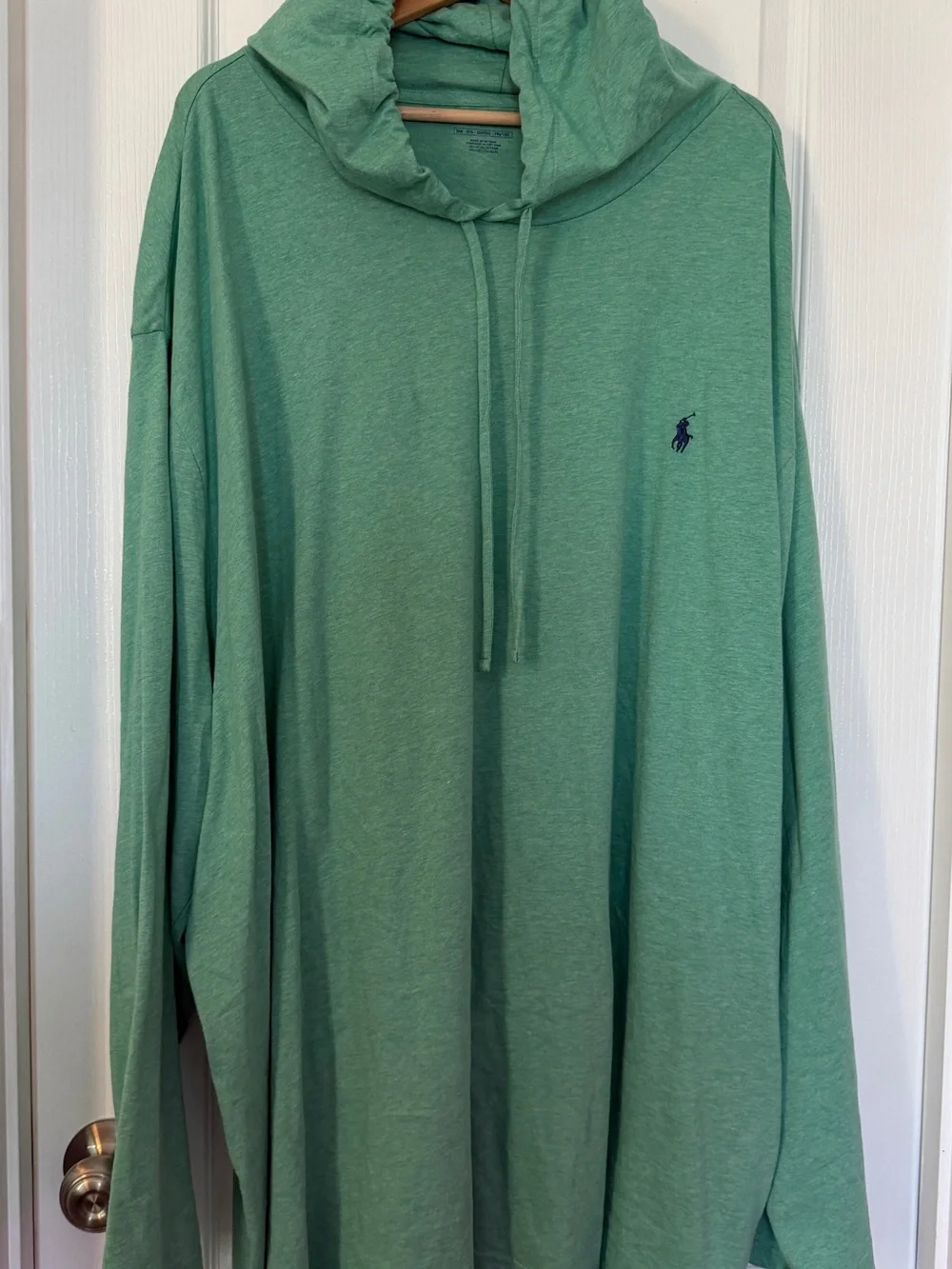 Polo by Ralph Lauren Mint Green Crewneck Hoodie 5XL - Picture 2 of 7